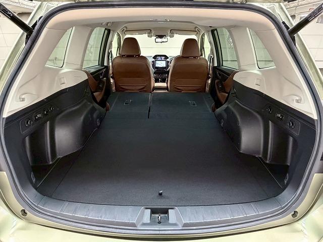 フォレスター ハイブリッド　Ａｄｖａｎｃｅ　禁煙車／電動リアゲート／ブラウンレザー／レーダークルーズ／ブラインドスポット／シートヒーター／ステアリングヒーター／後席シートヒーター／シートメモリー／ベックカメラ（57枚目）