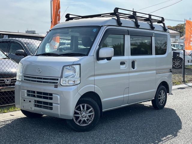 　車検整備付き　５速マニュアル　両側スライドドア　ルーフキャリア　ＥＴＣ車載器　アルミホイール　レベライザー　パワーステアリング　パワーウィンドウ(3枚目)