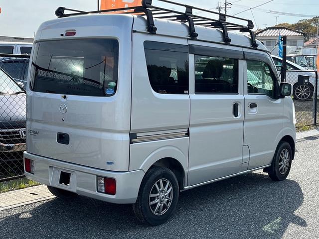 スクラム 　車検整備付き　５速マニュアル　両側スライドドア　ルーフキャリア　ＥＴＣ車載器　アルミホイール　レベライザー　パワーステアリング　パワーウィンドウ（12枚目）