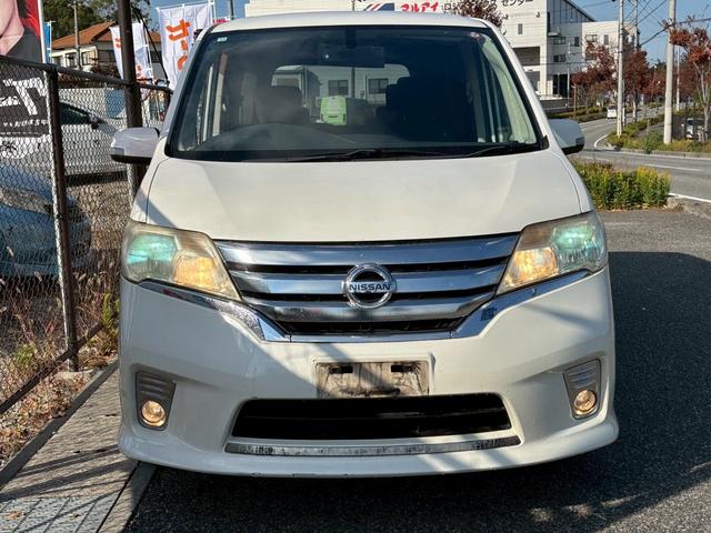 セレナ ハイウェイスター　走行距離１１００００キロ　車検整備　両側パワースライドドア　バックカメラ　ＨＤＤナビ　オートクルーズコントロール　日産純正アルミホイール　横滑り防止装置（4枚目）