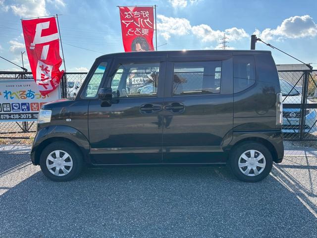 N-BOX G・Lパッケージ 走行距離110000キロ 車検整備 オートエアコン 両側スライドドア 片側電動スライドドア 電動格納ミラー エコモード ETC車載器 横滑り防止装置 ホンダ純正ホイールキャップ(11枚目)
