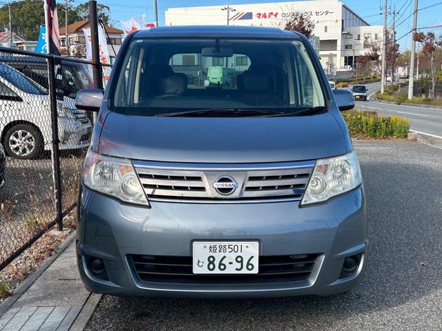 セレナ 20S Vセレクション 走行距離85000キロ 車検整備 日産純正ホイールキャップ 両側パワースライドドア メモリーナビ バックカメラ ETC車載器 電動格納ミラー オートエアコン(3枚目)