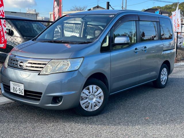 セレナ 20S Vセレクション 走行距離85000キロ 車検整備 日産純正ホイールキャップ 両側パワースライドドア メモリーナビ バックカメラ ETC車載器 電動格納ミラー オートエアコン(4枚目)