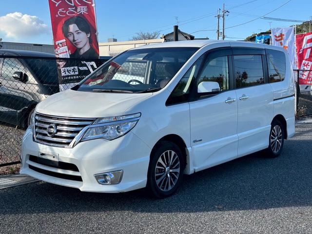 セレナ ハイウェイスター S-ハイブリッド 走行距離140000キロ 車検整備 日産純正アルミホイール 両側パワースライドドア クルーズコントロール メモリーナビ ETC車載器 Bluetooth接続(2枚目)