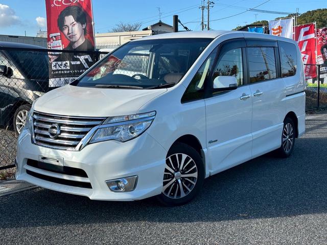セレナ ハイウェイスター S-ハイブリッド 走行距離140000キロ 車検整備 日産純正アルミホイール 両側パワースライドドア クルーズコントロール メモリーナビ ETC車載器 Bluetooth接続(4枚目)