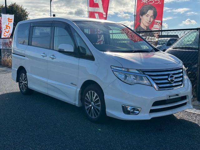 セレナ ハイウェイスター S-ハイブリッド 走行距離140000キロ 車検整備 日産純正アルミホイール 両側パワースライドドア クルーズコントロール メモリーナビ ETC車載器 Bluetooth接続(5枚目)