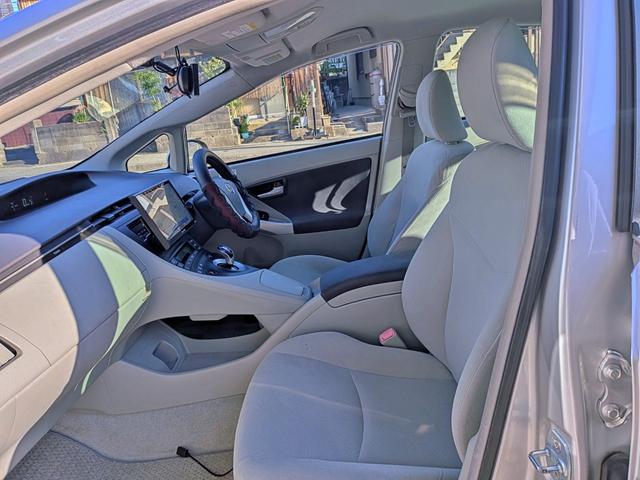 プリウス S 10型ナビフルセグ/Bカメラ/HID/ETC/禁煙/BT/HDMI/スマホ連携/フォグ/オートライト/スマートキー/純15AW/CD/DVD/ウィンカーミラー/シートリフター(45枚目)