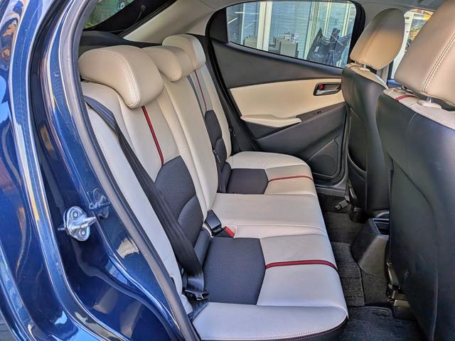 デミオ ＸＤツーリング　Ｌパッケージ　６ＭＴ／衝突軽減／純ナビ／ハーフレザー／ＨＵＤ／ＥＴＣ／クルコン／フルセグ／ＢＴ／オートＡＣ／ＬＥＤヘッド／フォグ／オートライト／ＶＤＣ／アイドリングＳＴＯＰ／純１６ＡＷ／ステリモ／リアスポイラー（48枚目）