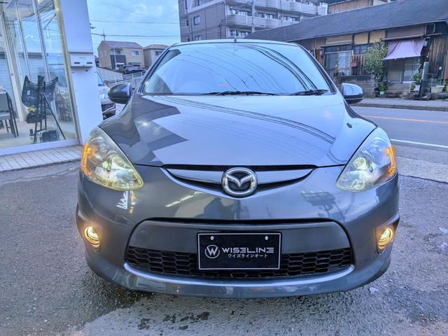 デミオ スポルト 5MT/USB/禁煙/ETC/HID/純16AW/キーレス/AUX/フォグ/電格ミラー/バニティミラー/エアコン/シートリフター/トノカバー(12枚目)