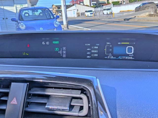 プリウス Ｓセーフティプラス　サンルーフ／フルエアロ／９型ナビフルセグ／Ｂカメラ／ＢＴ／全車速追従クルコン／レーンキープ／障害物センサ／ＨＵＤ／オートハイビーム／ＵＳＢ／ＨＤＭＩ／ステリモ／ＬＥＤヘッド／フォグ／純１５ＡＷ（31枚目）