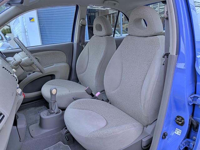 マーチ １２Ｓ　５ＭＴ／禁煙／ＣＤ／シートリフター／エアコン／バニティミラー／電動ミラー／ドリンクホルダー／トノカバー／パワーウィンドウ／純正１４インチホイ―ル（37枚目）