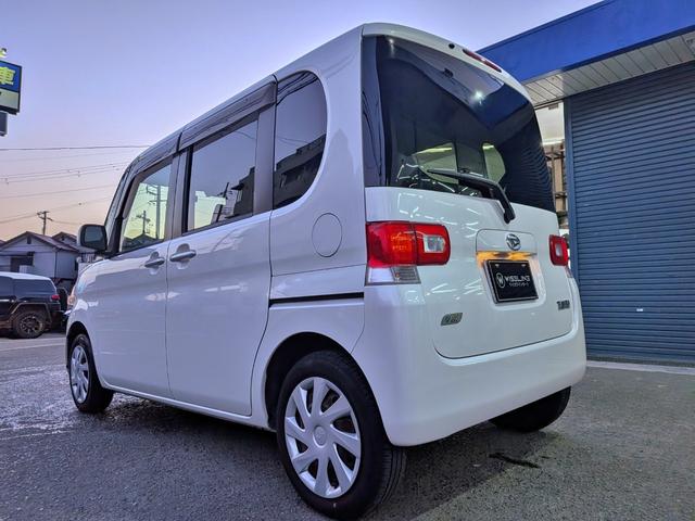 タント Ｘ　後期型／ＡＵＸ／電動スライド／ＥＴＣ／ピラーレス／禁煙／スマートキー／オートＡＣ／電格ミラー／アイドリングストップ／コラムシフト／フルフラット（18枚目）