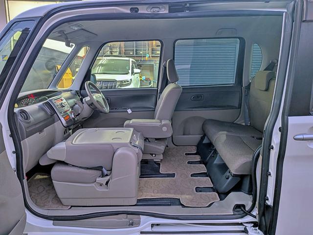 タント Ｘ　後期型／ＡＵＸ／電動スライド／ＥＴＣ／ピラーレス／禁煙／スマートキー／オートＡＣ／電格ミラー／アイドリングストップ／コラムシフト／フルフラット（42枚目）