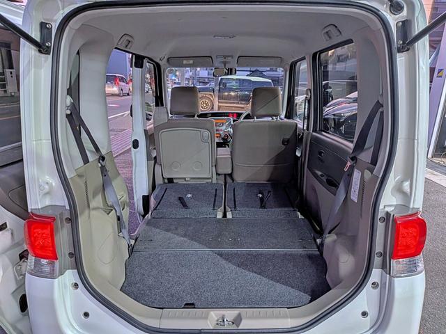 タント Ｘ　後期型／ＡＵＸ／電動スライド／ＥＴＣ／ピラーレス／禁煙／スマートキー／オートＡＣ／電格ミラー／アイドリングストップ／コラムシフト／フルフラット（52枚目）