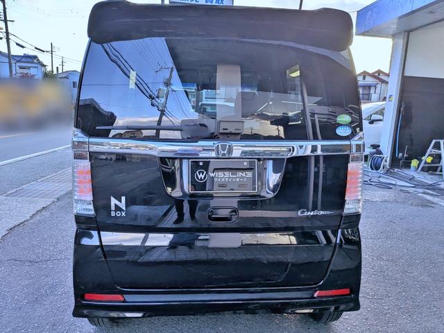 Ｎ－ＢＯＸカスタム Ｇ　ＳＳパッケージ　ナビフルセグ／両側電動／ＨＩＤ／Ｂカメラ／ＥＴＣ／ＵＳＢ／スマート鍵／オートＡＣ／フォグ／ステリモ／ＶＳＡ／ＥＣＯＮモード／アイドリングＳＴＯＰ／ウィンカーミラー／純１４ＡＷ／チップアップシート（20枚目）