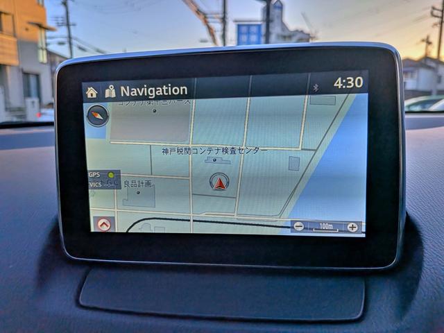 デミオ ＸＤツーリング　Ｌパッケージ　衝突軽減／１オーナー／ナビフルセグ／Ｂカメラ／ＨＵＤ／ＲＶＭ／クルコン／ＢＴ／ＵＳＢ／障害物センサー／ＶＤＣ／車線逸脱警報／パドルシフト／ＬＥＤヘッド／オートＡＣ／純１６ＡＷ／ＥＴＣ／白ハーフレザー（30枚目）