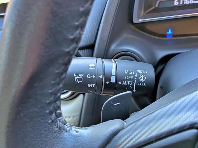 デミオ ＸＤツーリング　Ｌパッケージ　衝突軽減／１オーナー／ナビフルセグ／Ｂカメラ／ＨＵＤ／ＲＶＭ／クルコン／ＢＴ／ＵＳＢ／障害物センサー／ＶＤＣ／車線逸脱警報／パドルシフト／ＬＥＤヘッド／オートＡＣ／純１６ＡＷ／ＥＴＣ／白ハーフレザー（40枚目）