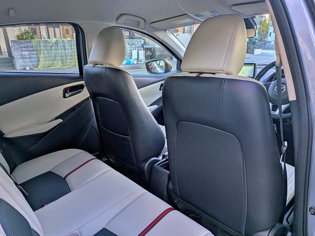 デミオ ＸＤツーリング　Ｌパッケージ　衝突軽減／１オーナー／ナビフルセグ／Ｂカメラ／ＨＵＤ／ＲＶＭ／クルコン／ＢＴ／ＵＳＢ／障害物センサー／ＶＤＣ／車線逸脱警報／パドルシフト／ＬＥＤヘッド／オートＡＣ／純１６ＡＷ／ＥＴＣ／白ハーフレザー（54枚目）