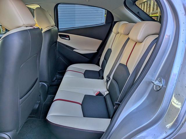 デミオ ＸＤツーリング　Ｌパッケージ　衝突軽減／１オーナー／ナビフルセグ／Ｂカメラ／ＨＵＤ／ＲＶＭ／クルコン／ＢＴ／ＵＳＢ／障害物センサー／ＶＤＣ／車線逸脱警報／パドルシフト／ＬＥＤヘッド／オートＡＣ／純１６ＡＷ／ＥＴＣ／白ハーフレザー（58枚目）