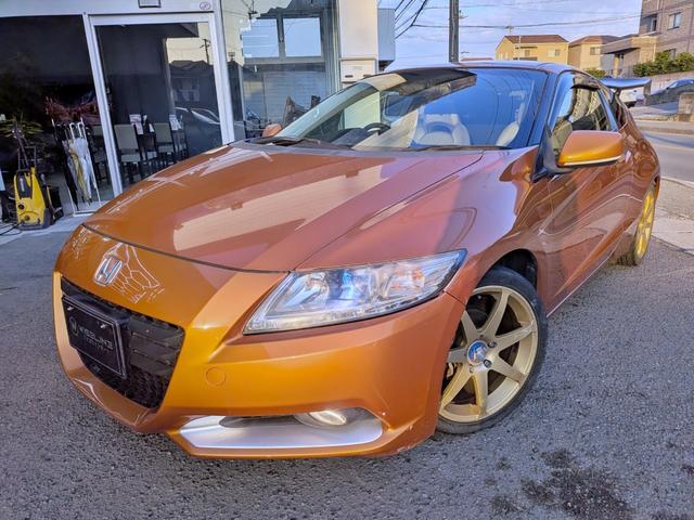 CR-Z α 6MT/ダウンサス/社外マフラー&ウィング/クルコン/スマートキー/ステリモ/HID/フォグ/オートライト/オートAC/CD/AUX/外17AW/外タワーバー/VSA/バニティミラー/ウィンカーミラー(22枚目)