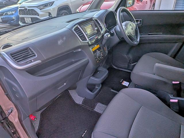 ソリオ Ｘ　ＵＳＢ／Ｂカメラ／電動スライド／スマートキー／禁煙／ＡＵＸ／純ＣＤ／オートＡＣ／助手席アンダーボックス／ステリモ／純１４ＡＷ／バニティミラー／シートリフター（39枚目）