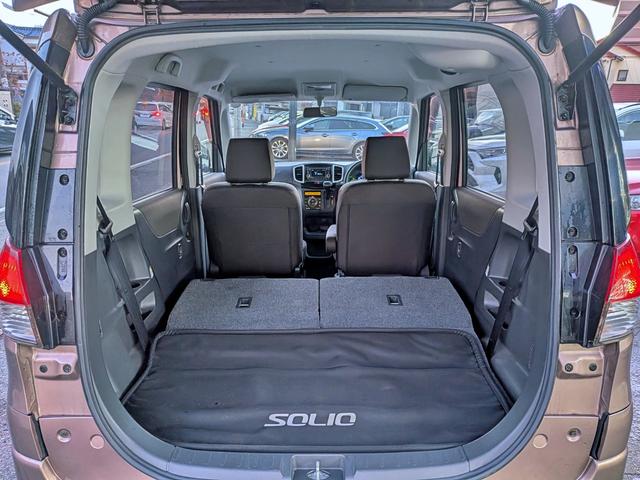 ソリオ Ｘ　ＵＳＢ／Ｂカメラ／電動スライド／スマートキー／禁煙／ＡＵＸ／純ＣＤ／オートＡＣ／助手席アンダーボックス／ステリモ／純１４ＡＷ／バニティミラー／シートリフター（50枚目）