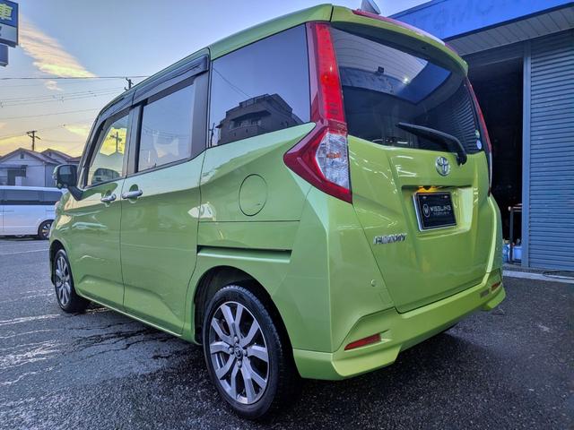 ルーミー G-T 衝突軽減/純ナビ/Bカメラ/両側電動/クルコン/BT/スマートキー/ステリモ/リアコーナーセンサー/ETC/純15AW/地デジ/CD/AUX/オートAC/アイドリングSTOP/ウィンカーミラー(18枚目)