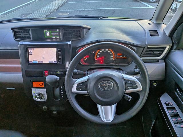 ルーミー G-T 衝突軽減/純ナビ/Bカメラ/両側電動/クルコン/BT/スマートキー/ステリモ/リアコーナーセンサー/ETC/純15AW/地デジ/CD/AUX/オートAC/アイドリングSTOP/ウィンカーミラー(23枚目)