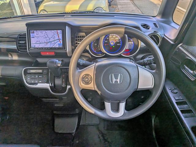 Ｎ－ＢＯＸカスタム Ｇ・Ｌパッケージ　ナビフルセグ／電動スライド／ＨＩＤ／ＢＴ／ＥＴＣ／ＶＳＡ／スマートキー／フォグ／オートライト／オートＡＣ／ベンチシート／ＥＣＯＮモード／バニティミラー／ウィンカーミラー／リアチップアップ／純１４ＡＷ（22枚目）