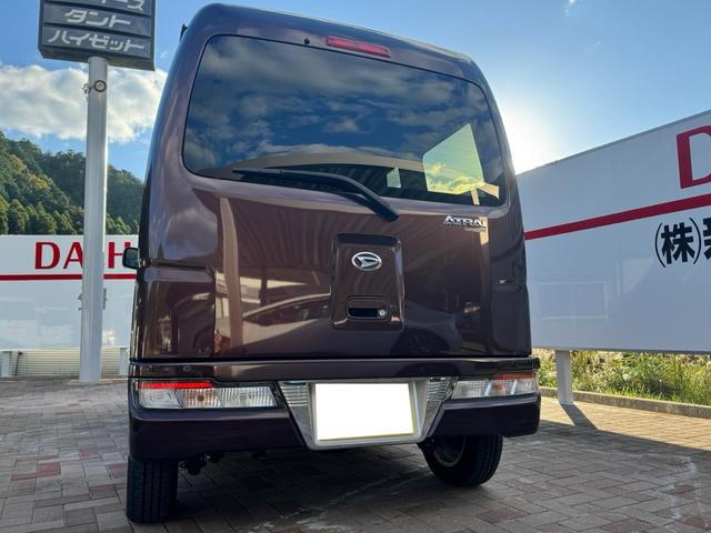 アトレーワゴン カスタムターボＲＳ　ＳＡＩＩＩ　カスタムターボＲＳ　ＳＡＩＩＩ　ＥＴＣ　両側スライドドア　リヤコーナーセンサー　オートマチックハイビーム　キーレスエントリー　純正アルミホイール　スマートアシスト　ＬＥＤヘッドライト　２４年製タイヤ（5枚目）