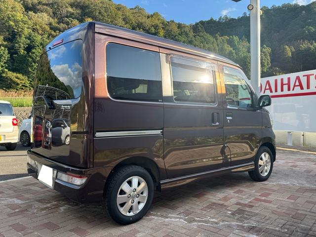 アトレーワゴン カスタムターボＲＳ　ＳＡＩＩＩ　カスタムターボＲＳ　ＳＡＩＩＩ　ＥＴＣ　両側スライドドア　リヤコーナーセンサー　オートマチックハイビーム　キーレスエントリー　純正アルミホイール　スマートアシスト　ＬＥＤヘッドライト　２４年製タイヤ（6枚目）