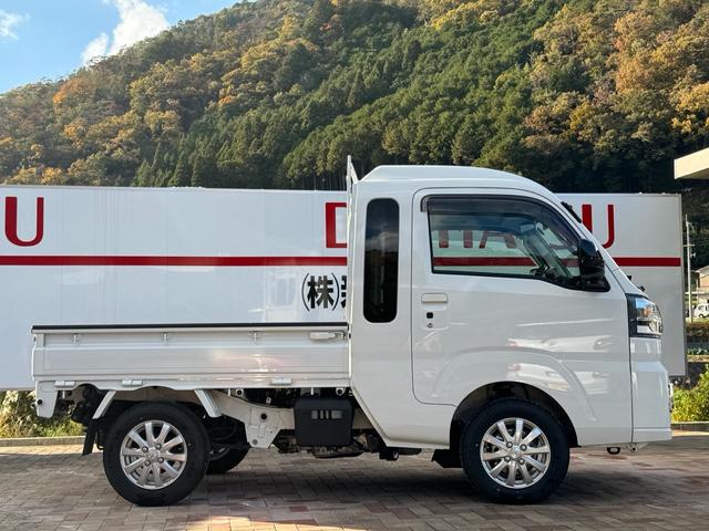 ハイゼットトラック ジャンボエクストラ　ジャンボエクストラ　４ＷＤ　ドライブレコーダー　ＬＡＮＢＯステアリング　電動格納ミラー　クリアランスソナー　アイドリングストップ　スマートアシスト　記録簿あり　キーフリー　盗難防止システム（2枚目）