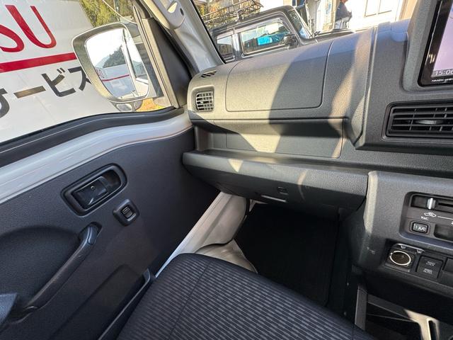 ハイゼットトラック ジャンボエクストラ　ジャンボエクストラ　４ＷＤ　ドライブレコーダー　ＬＡＮＢＯステアリング　電動格納ミラー　クリアランスソナー　アイドリングストップ　スマートアシスト　記録簿あり　キーフリー　盗難防止システム（29枚目）