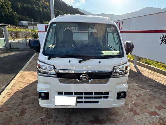 ハイゼットトラック ジャンボエクストラ　ジャンボエクストラ　４ＷＤ　ドライブレコーダー　ＬＡＮＢＯステアリング　電動格納ミラー　クリアランスソナー　アイドリングストップ　スマートアシスト　記録簿あり　キーフリー　盗難防止システム（43枚目）