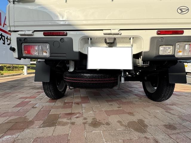 ハイゼットトラック ジャンボエクストラ　ジャンボエクストラ　４ＷＤ　ドライブレコーダー　ＬＡＮＢＯステアリング　電動格納ミラー　クリアランスソナー　アイドリングストップ　スマートアシスト　記録簿あり　キーフリー　盗難防止システム（52枚目）