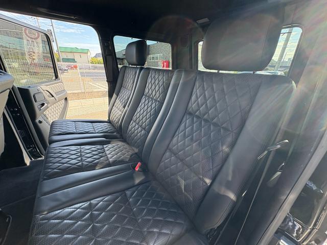 Gクラス G63 デジーノエクスクルーシブパッケージ サンルーフ HarmanKardonサウンド シートベンチレーション レッドキャリパー ACC カーボンインテリア フルセグTV ドライブレコーダー 黒レザー(31枚目)