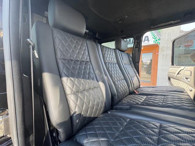 Gクラス G63 デジーノエクスクルーシブパッケージ サンルーフ HarmanKardonサウンド シートベンチレーション レッドキャリパー ACC カーボンインテリア フルセグTV ドライブレコーダー 黒レザー(33枚目)