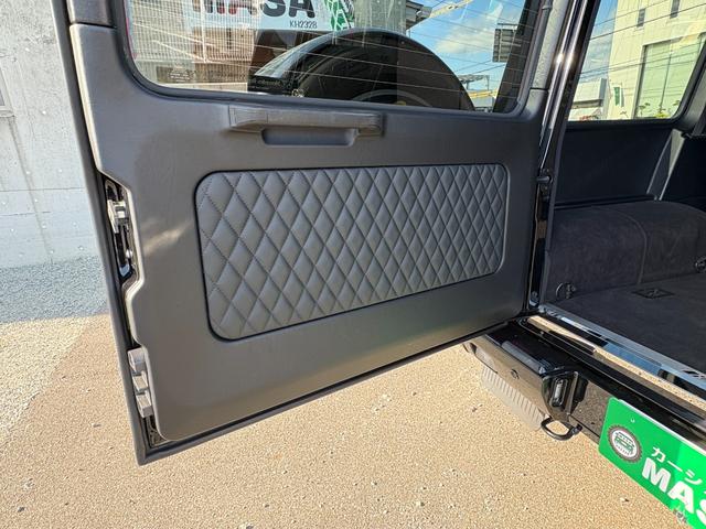 Gクラス G63 デジーノエクスクルーシブパッケージ サンルーフ HarmanKardonサウンド シートベンチレーション レッドキャリパー ACC カーボンインテリア フルセグTV ドライブレコーダー 黒レザー(39枚目)