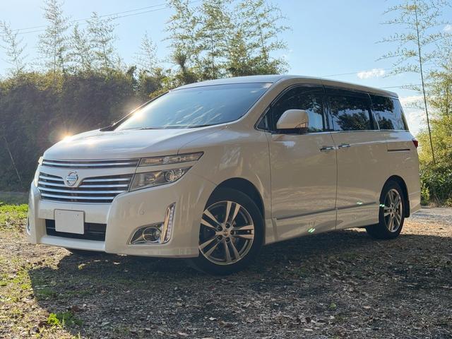 エルグランド ２５０ハイウェイスター　純正メーカーナビ　後席電動モニター　全方位カメラ　両側電動スライド　半革シート　フルセグ　Ｂｌｕｅｔｏｏｔｈオーディオ　ＨＩＤヘッドライト　ＥＴＣ（23枚目）