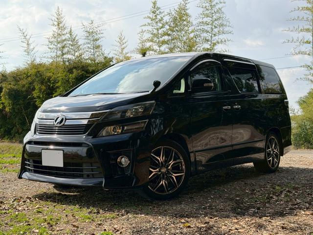 ヴェルファイア ２．４Ｚ　ゴールデンアイズ　ＡＬＰＩＮＥ９型ナビ　ＡＬＰＩＮＥ後席モニター　両側電動スライドドア　半革シート　バックカメラ　パワーバックドア　ＥＴＣ　フルセグ　Ｂｌｕｅｔｏｏｔｈ　レオニス１９インチＡＷ　コーナーセンサー（24枚目）