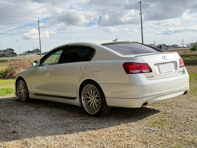 GS GS350 スピンドル仕様 本革シート シートヒーター ベンチレーション 社外フルエアロ 社外20インチアルミ パワーシート ETC HIDヘッドライト クルーズコントロール ドライブレコーダー(3枚目)