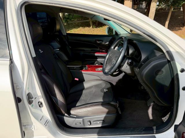 GS GS350 スピンドル仕様 本革シート シートヒーター ベンチレーション 社外フルエアロ 社外20インチアルミ パワーシート ETC HIDヘッドライト クルーズコントロール ドライブレコーダー(16枚目)