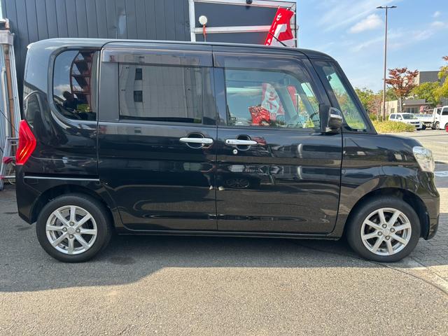 タント Ｇ　ＳＡ　衝突被害軽減システム　ＥＴＣ　スマートキー　両側電動スライドドア　　８インチフルセグナビ　Ｂｌｕｅｔｏｏｔｈ　盗難防止システム　ＥＳＣ　アルミホイール　衝突安全ボディ　エアコン　パワーステアリング（2枚目）