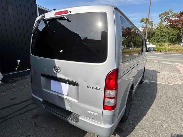 ハイエースバン ロングスーパーＧＬ　ＥＴＣ　ナビ　両側スライドドア　電動格納ミラー　エアコン（3枚目）