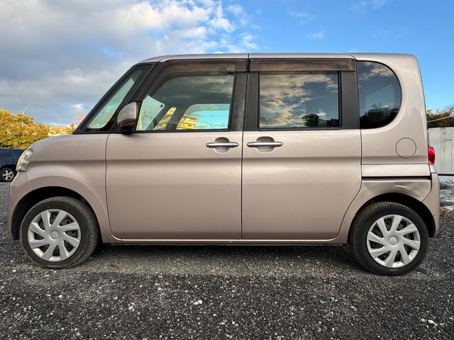 タント Ｘ　後期最終型！走行９．６万ｋｍ！検査Ｒ８年８月２７日まで！キーレス！左側パワースライドドア！アイドリングストップ！オイル交換料込み！※外装に目立つ凹み、塗装ハゲあります。室内動物毛あります。（4枚目）