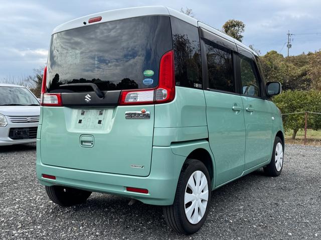 スペーシア Ｘ　検査Ｒ９年１２月まで！修復歴無し！ホワイト／グリーンツートンカラー！左側パワースライドドア！スマートキー！プッシュスタート！１ＤＩＮオーディオ！ＥＴＣ！ＡＢＳ！タイミングチェーン（8枚目）