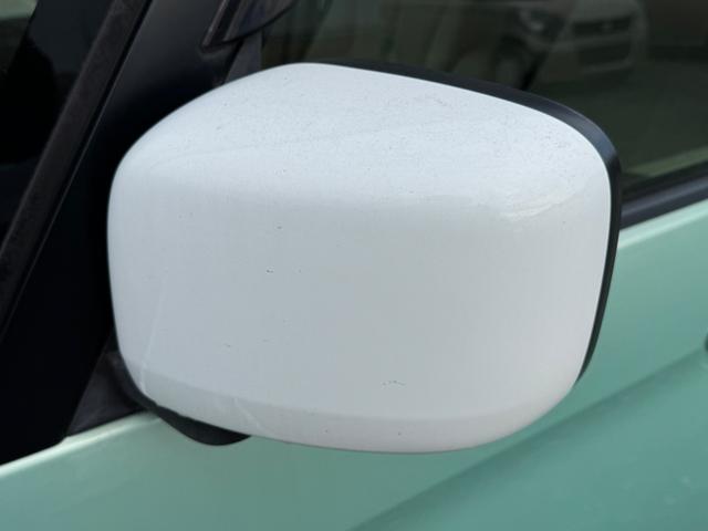 左電動格納ミラーに稼働不良があります。