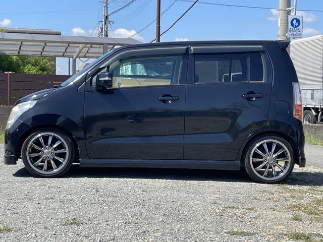 ワゴンR FXリミテッドII 社外16インチアルミ/ローダウン/フルセグナビ/車検整備付き/スマートキー/純正フルエアロ/セキュリティー/黒革調シートカバー/オートエアコン/禁煙車/プッシュスタート(12枚目)