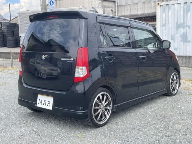 ワゴンR FXリミテッドII 社外16インチアルミ/ローダウン/フルセグナビ/車検整備付き/スマートキー/純正フルエアロ/セキュリティー/黒革調シートカバー/オートエアコン/禁煙車/プッシュスタート(13枚目)