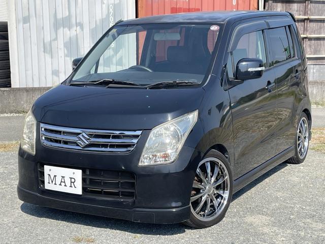 ワゴンR FXリミテッドII 社外16インチアルミ/ローダウン/フルセグナビ/車検整備付き/スマートキー/純正フルエアロ/セキュリティー/黒革調シートカバー/オートエアコン/禁煙車/プッシュスタート(26枚目)